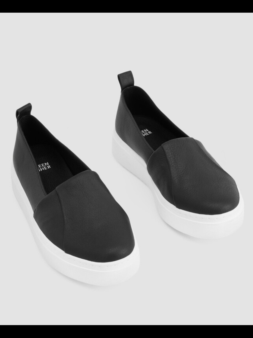 Eileen FISHER platform Slip-On Sneakers Size 10